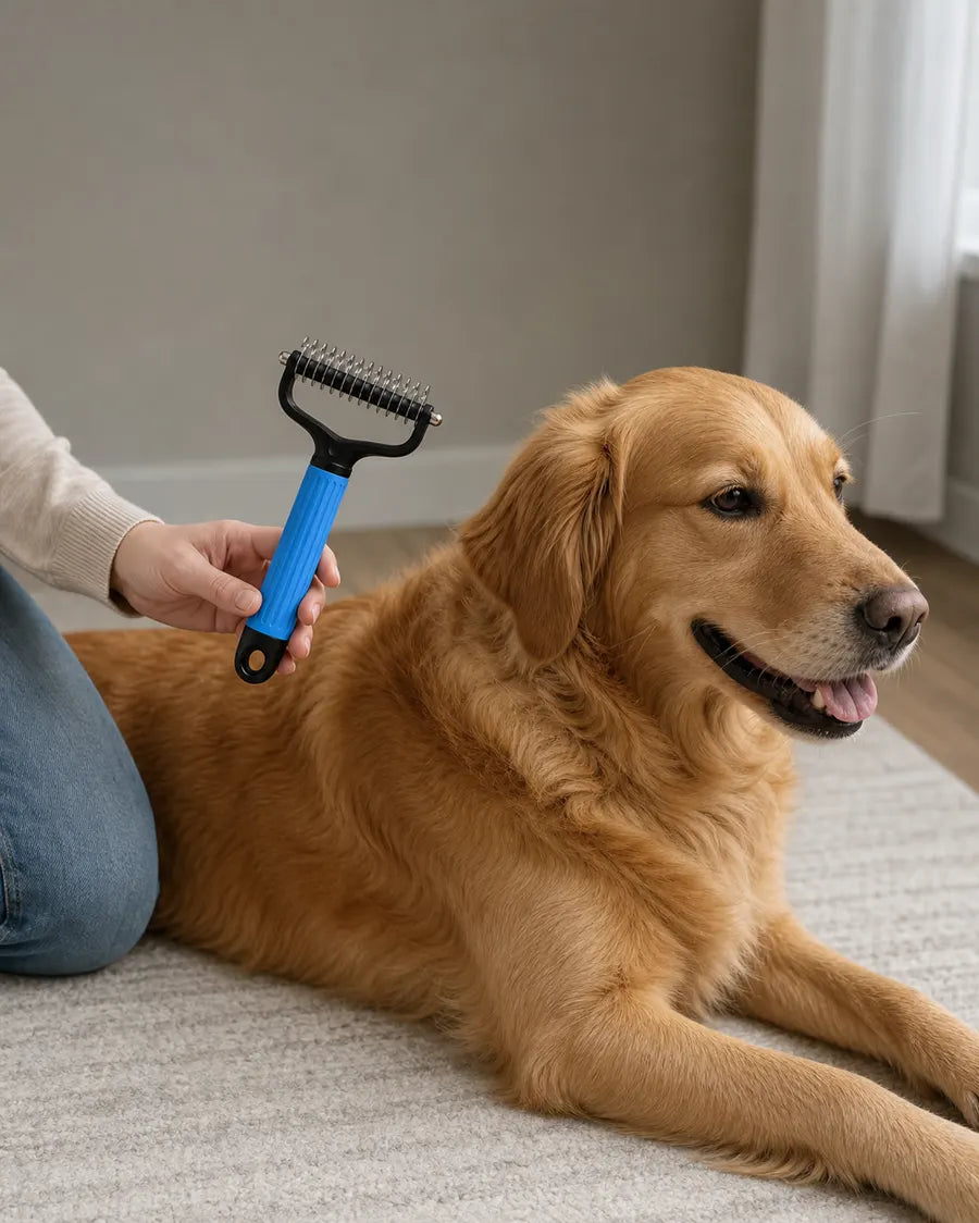 Geef je hond eerst rust met Woofl Comb