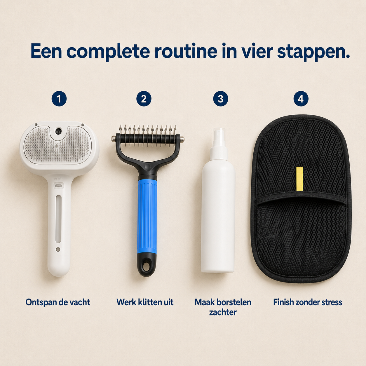 Vachtverzorgingsset productbeeld 2